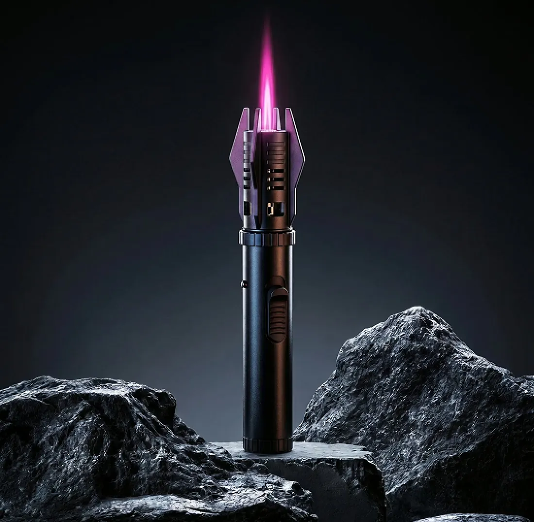 FlameJet Plasma Lighter – rechargeable dual-arc windproof lighter